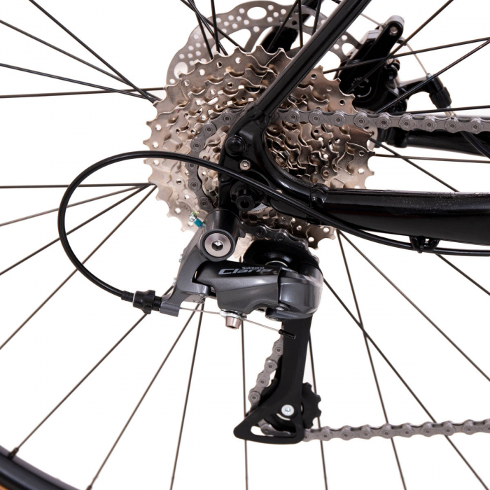 Bicicleta Rock Machine Gravelride 200 28" Negru/Portocaliu/Argintiu XL 58cm [3]