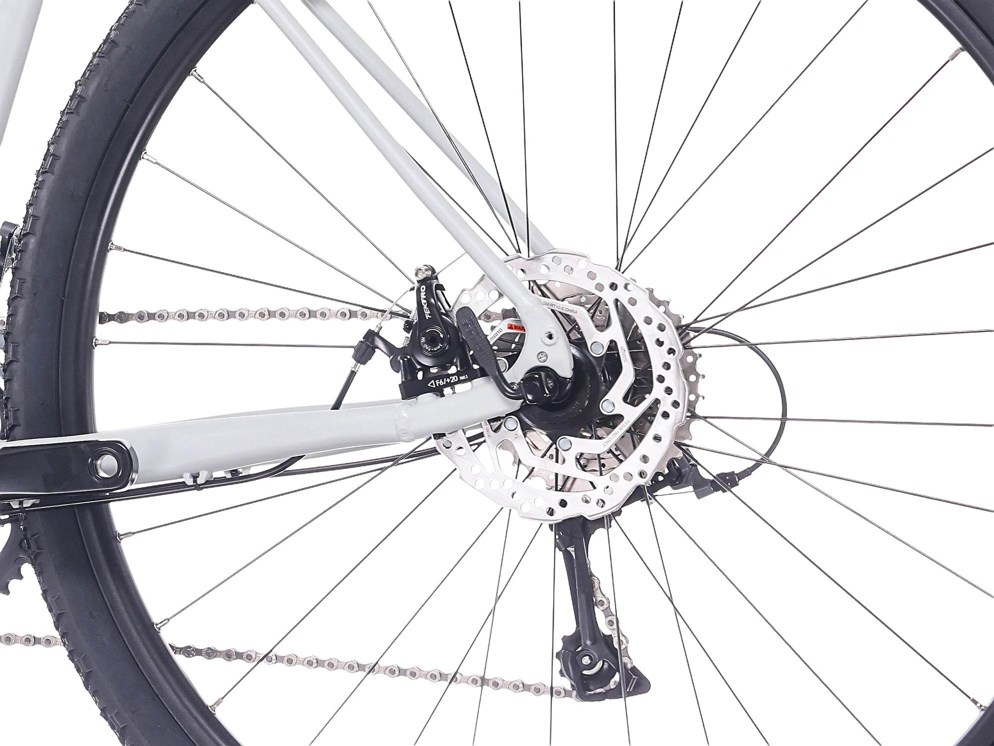 Bicicleta Rock Machine Lukk 20 Flat Bar 28" Matte Mouse Grey 52cm, (L) [2]