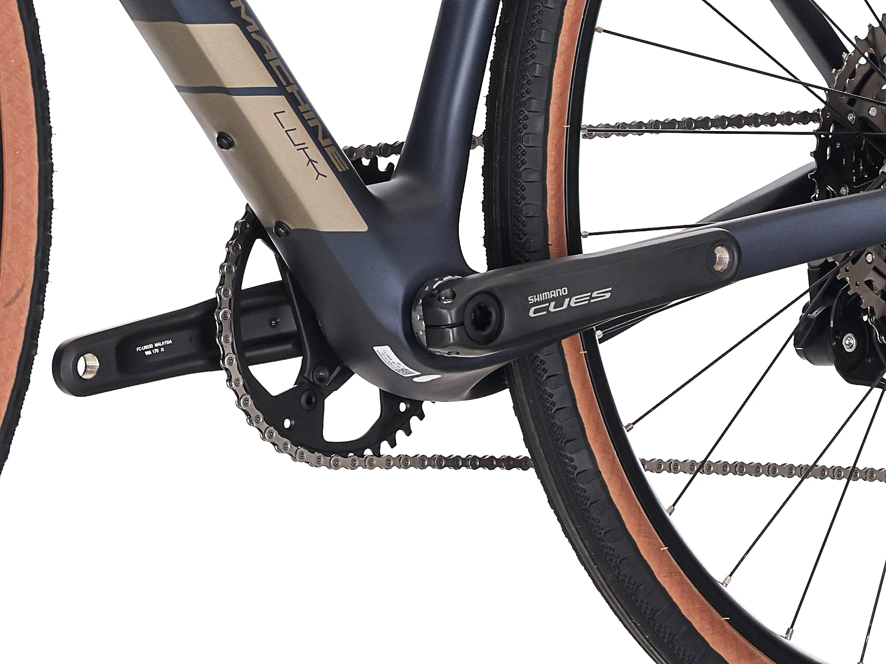 Bicicleta Rock Machine Lukk Cr 10 28" Matte Deep Ocean Blue 54cm - (L) [4]