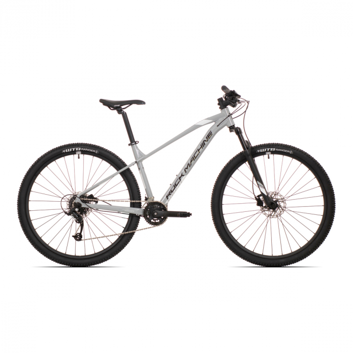 Bicicleta Rock Machine Manhattan 70-29 29'' Gri/Negru/Alb M-17'' [2]
