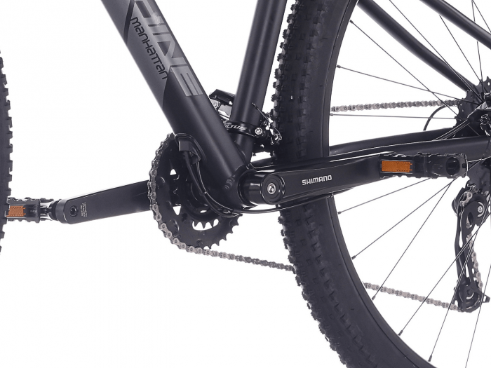 Bicicleta Rock Machine Manhattan 90 29" Matte Black 48cm (19", L) [7]