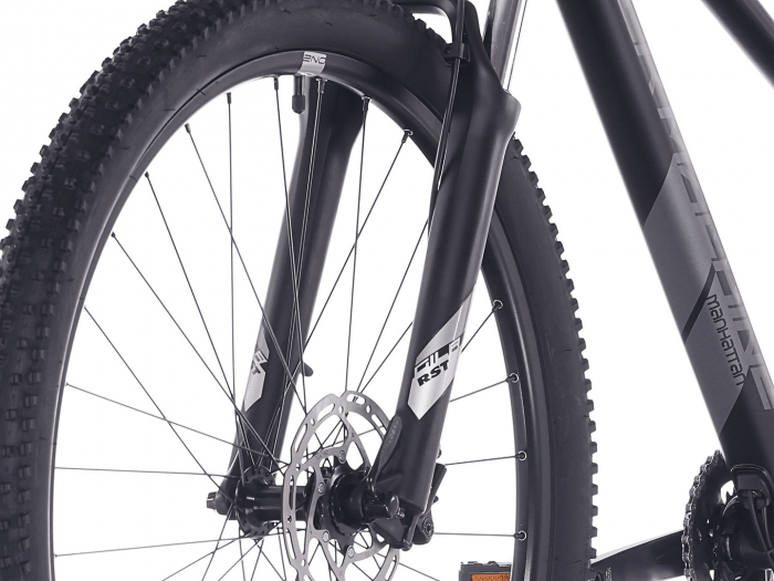 Bicicleta Rock Machine Manhattan 90 29" Matte Black 48cm (19", L) [6]