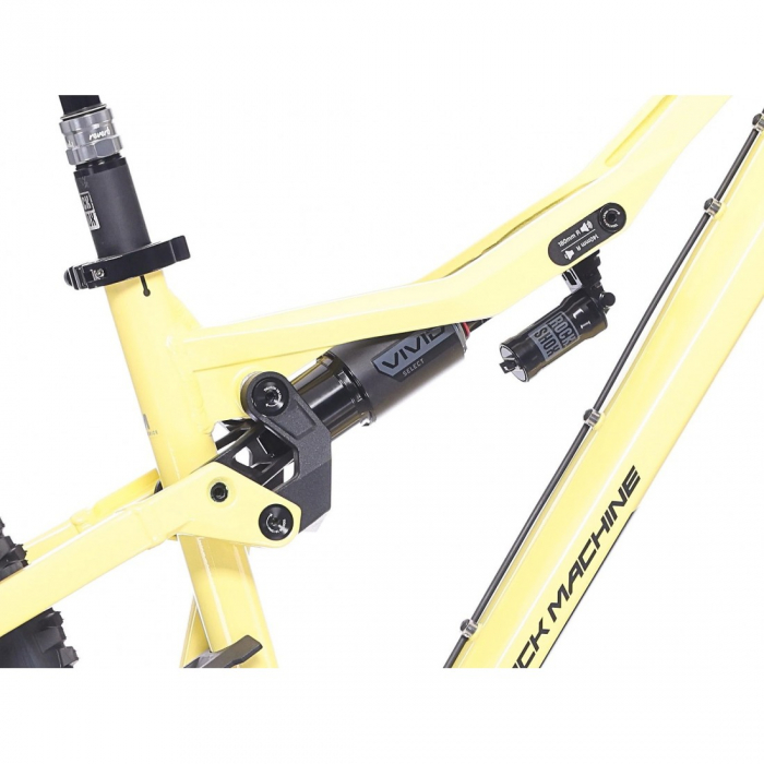 Bicicleta MTB Rock Machine Whizz FS III 90 AXS 27.5, sulfur yellow, cadru 41cm (M, 16 inch) [2]