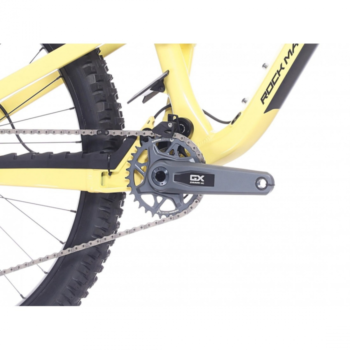 Bicicleta MTB Rock Machine Whizz FS III 90 AXS 27.5, sulfur yellow, cadru 41cm (M, 16 inch) [10]