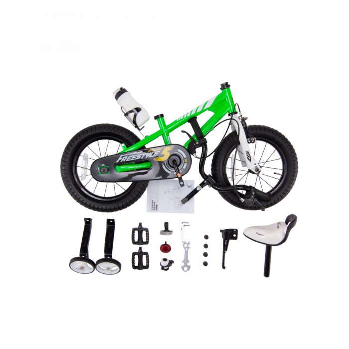 Bicicleta Royal Baby Freestyle 12 Verde [2]