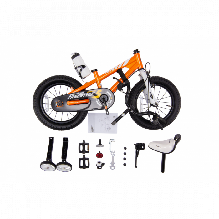 Bicicleta Royal Baby Freestyle Coaster Brake 14 Orange [4]