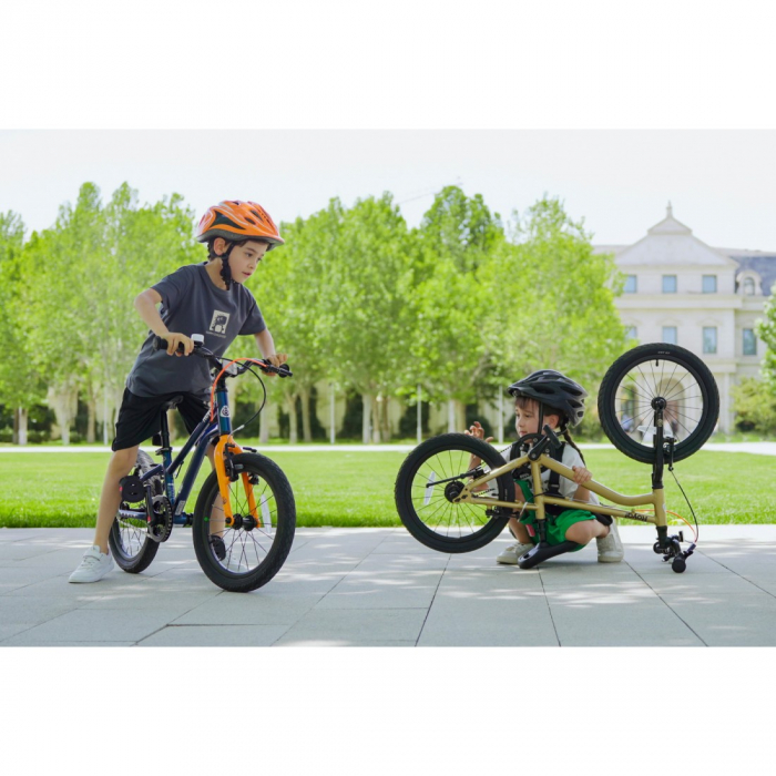 Bicicleta Royal Baby Kable-Belt, 16 inch, Albastru [3]