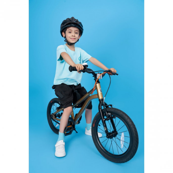 Bicicleta Royal Baby Kable-Belt, 16 inch, Auriu [7]