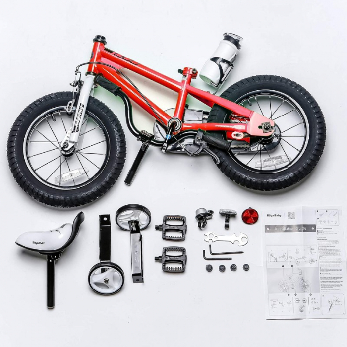 Bicicleta Royal Baby Freestyle 12 Rosu [3]