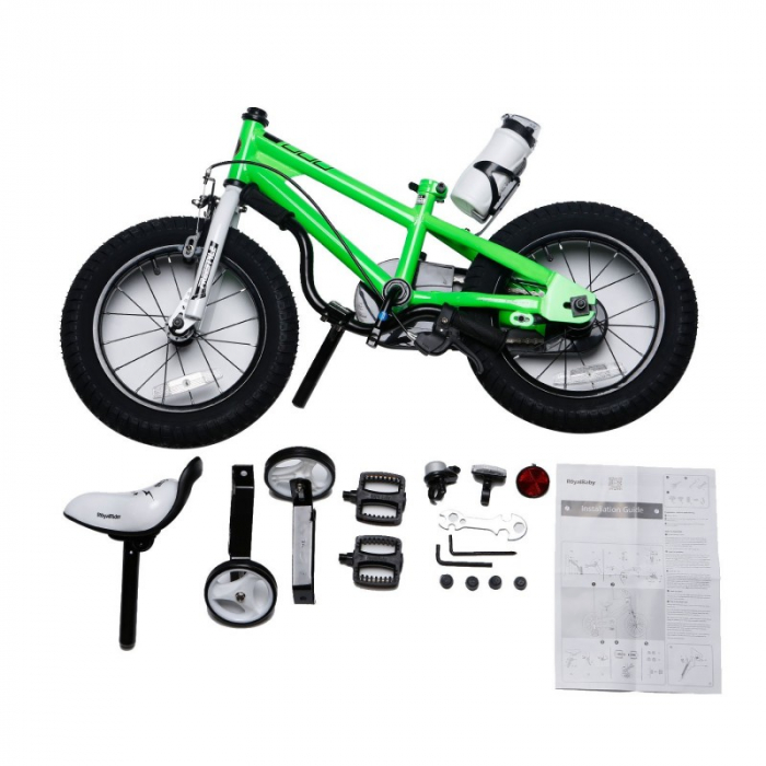 Bicicleta RoyalBaby Freestyle 14 Green [4]