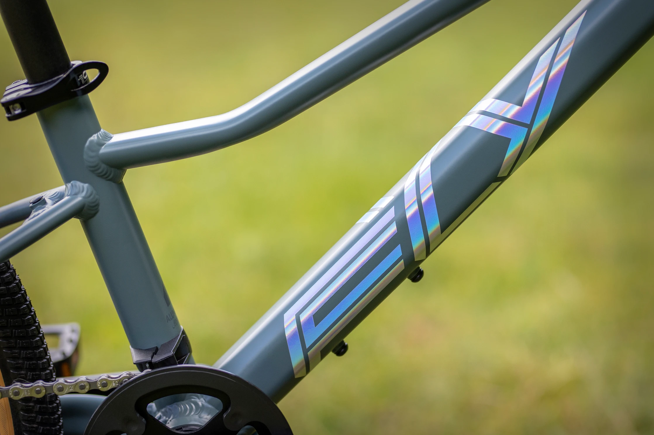 Bicicleta Superior FLY 20 DB Matte Trooper Green/Hologram Chrome [3]