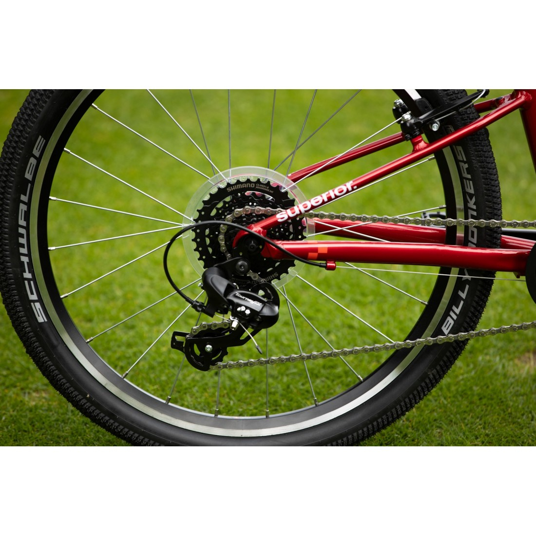 Bicicleta Superior RACER 24" Gloss Racing Red [4]