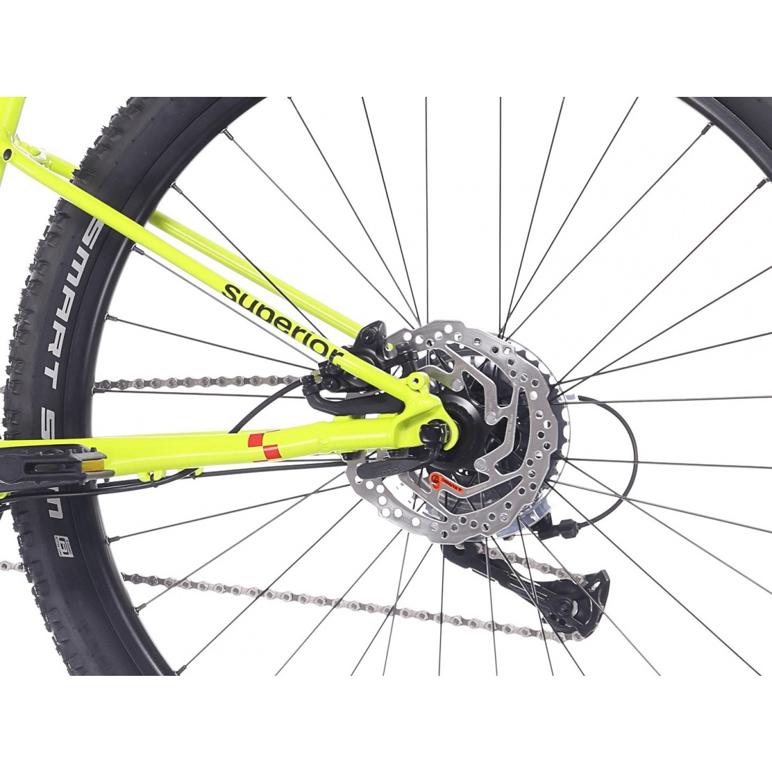 Bicicleta Superior RACER 27, roti 27.5", Matte Radioactive Yellow 15.5" - (S) [3]