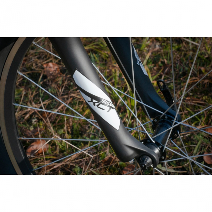 Bicicleta Superior Racer XC 24 Gloss White/Blue/Neon Yellow [3]