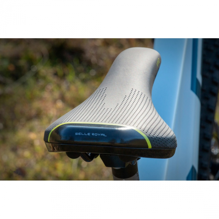 Bicicleta Superior Racer XC 27 DB 27.5" Gloss White/Blue/Neon Yellow 13" - (XS) [5]