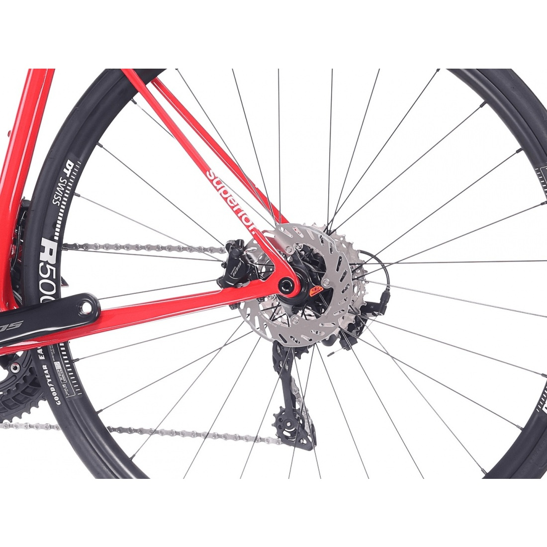 Bicicleta Superior RR 9.4 28 Gloss Red/White 54cm - (M) [3]