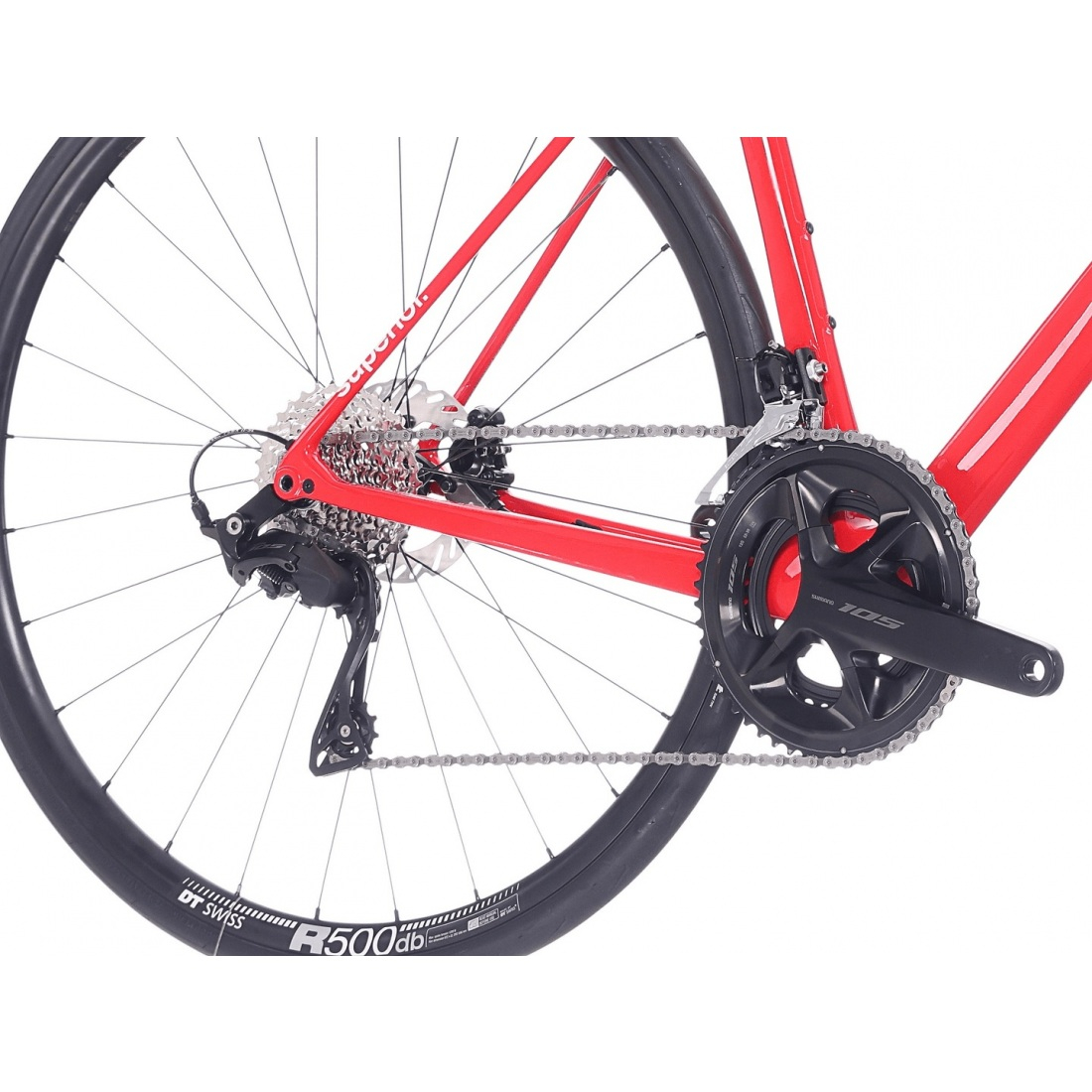 Bicicleta Superior RR 9.4 28 Gloss Red/White 54cm - (M) [7]