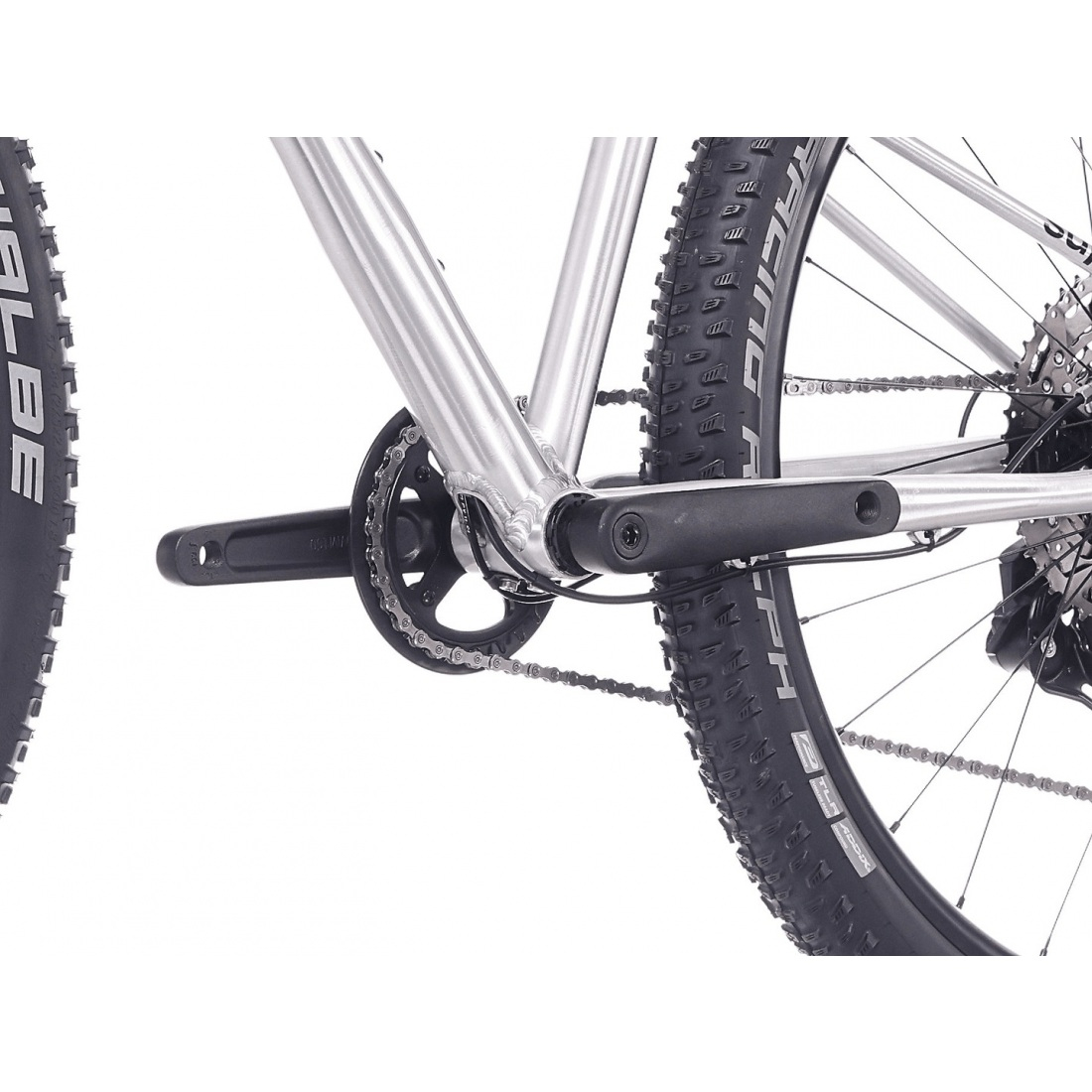 Bicicleta Superior TEAM 27.3, roti 27.5" Gloss Brushed Alu/Rainbow Black 15.5" (S) [4]