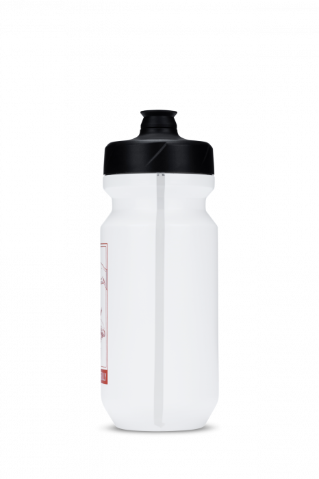 Bidon Cube Bottle Flow 500, 500ml, Alb/Rosu [3]