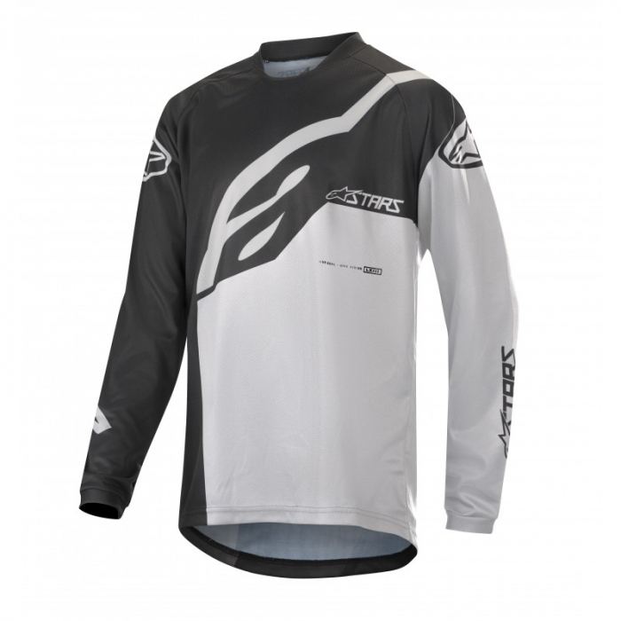 Bluza Alpinestars Youth Racer Factory LS Black White M [1]