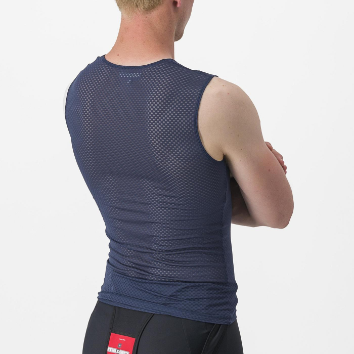 Bluza de corp fara maneci Castelli PRO Mesh 2.0 SL, pentru barbati, albastru belgian, M [3]