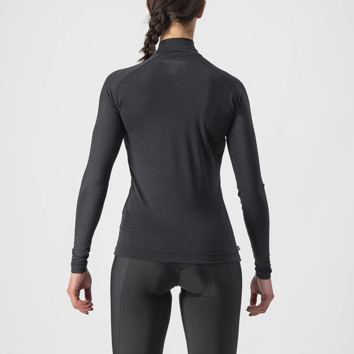Bluza de corp Castelli Bandito Wool W LS, de dama, Negru, XS [3]