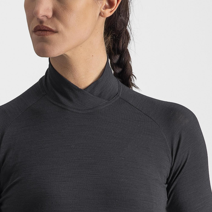 Bluza de corp Castelli Bandito Wool W LS, de dama, Negru, XS [5]