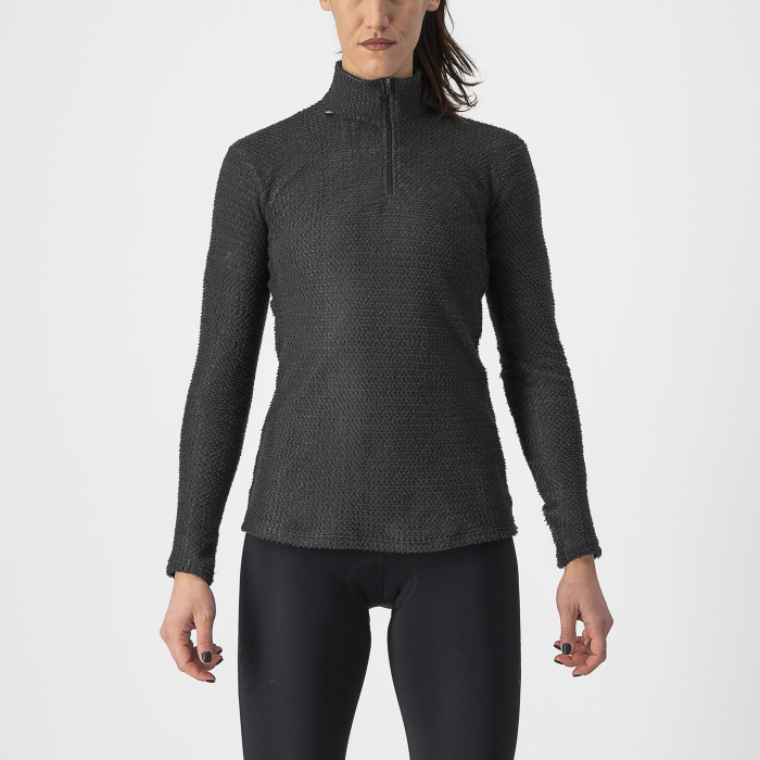 Bluza de corp Castelli Cold Days W 2nd Layer, de dama, negru, S [1]