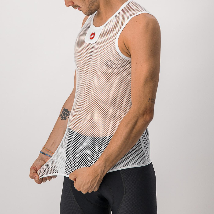 Bluza de corp fara maneci Castelli Core Mesh 3 SL, pentru barbati, alb, L/XL [4]