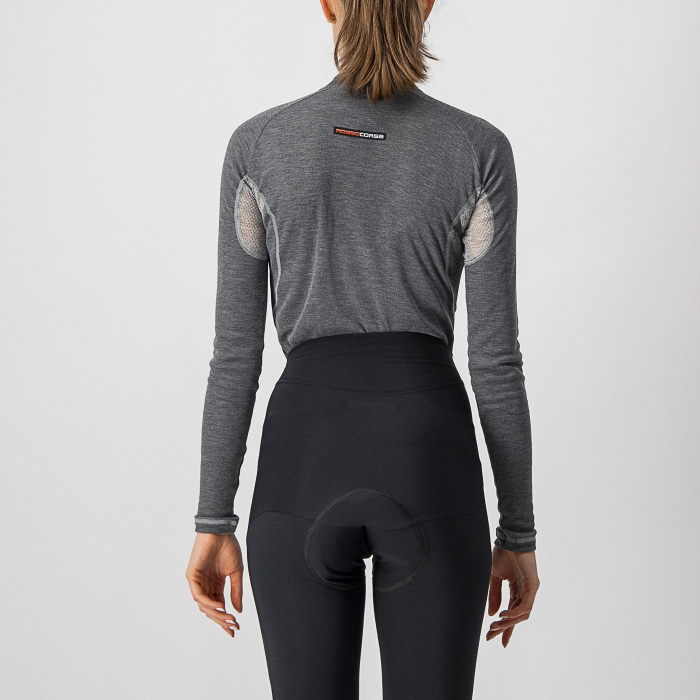 Bluza de corp Castelli Flanders 2 W Warm LS, gri, L [2]