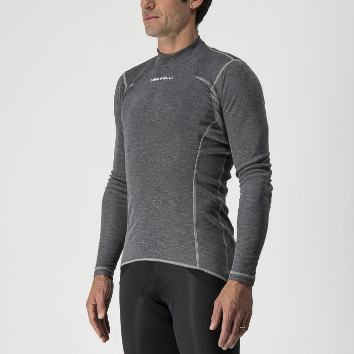 Bluza de corp Castelli Flanders Warm LS, gri, XS [3]