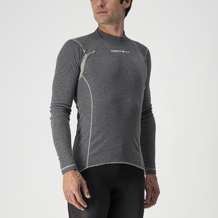 Bluza de corp Castelli Flanders Warm LS, gri, XS [4]