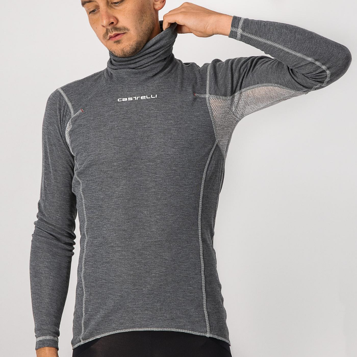 Bluza de corp Castelli Flanders Warm Neck Warmer, gri, M [4]