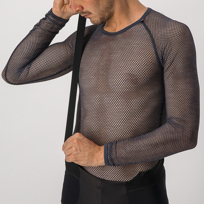 Bluza de corp Castelli Miracolo Wool LS, gri, XL [6]