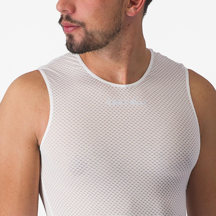 Bluza de corp fara maneci Castelli PRO Mesh 2.0 SL, pentru barbati, alb, XXL [6]