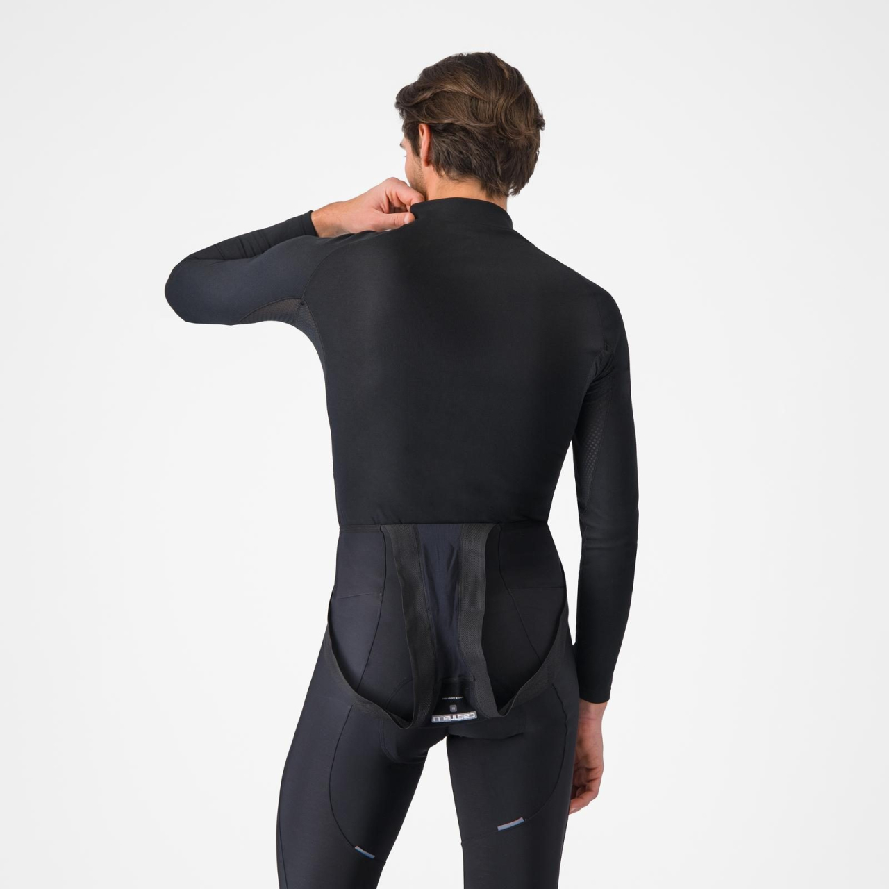 Bluza de corp cu maneca lunga Castelli Flanders 2 LS, pt barbati, negru, XL [2]