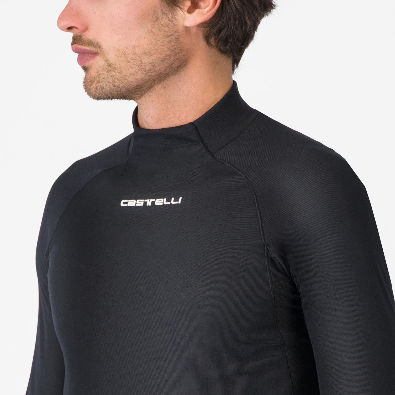 Bluza de corp cu maneca lunga Castelli Flanders 2 LS, pt barbati, negru, XL [3]