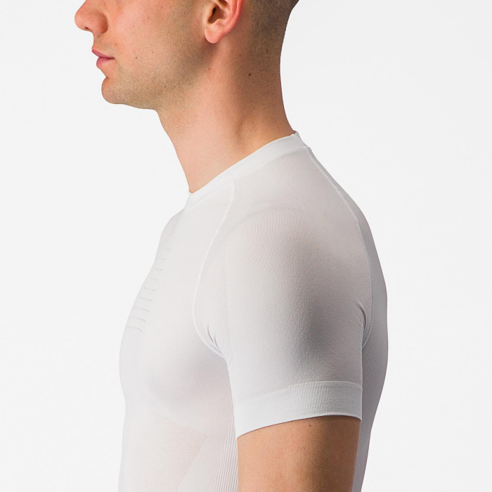 Bluza de corp cu maneca scurta Castelli Core Seamless SS, pentru barbati, alb, L/XL [7]