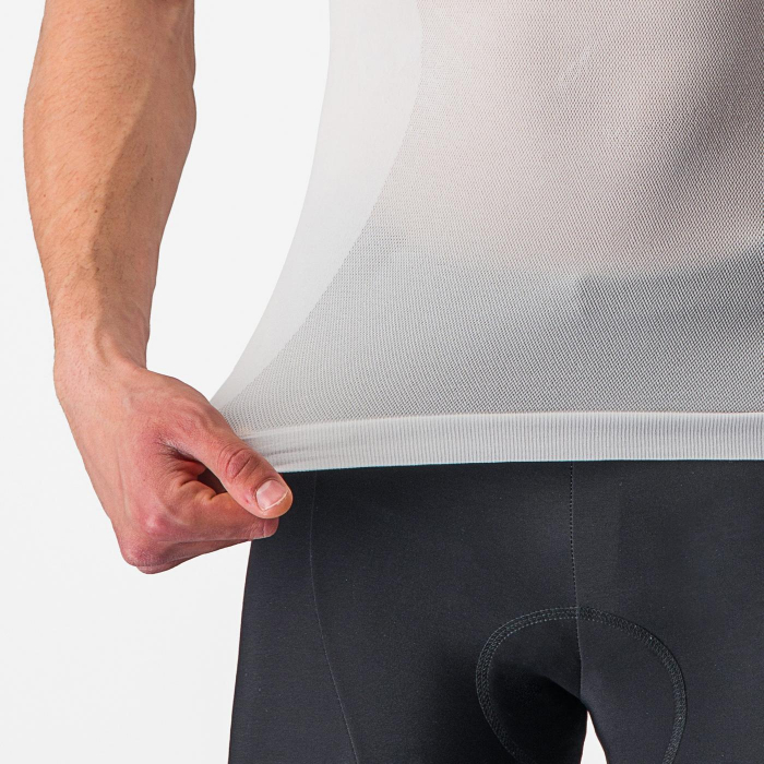 Bluza de corp cu maneca scurta Castelli Core Seamless SS, pentru barbati, alb, L/XL [8]