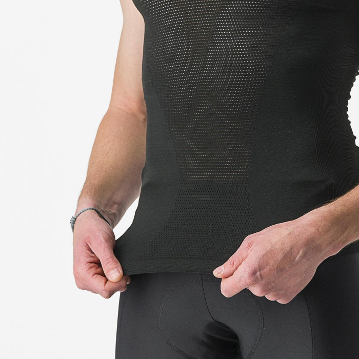 Bluza de corp cu maneca scurta Castelli Core Seamless, Negru, S/M [3]