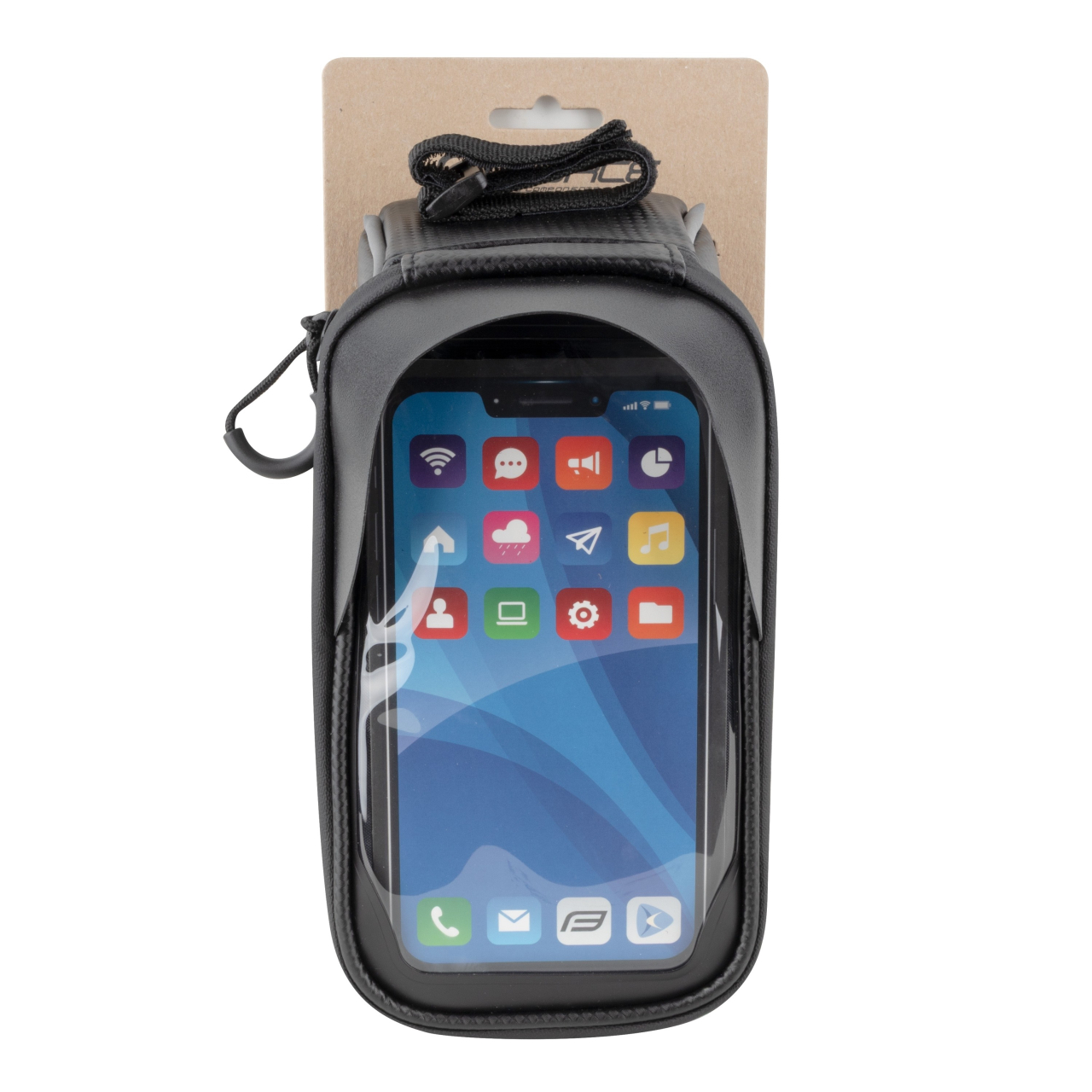 Borseta cadru Force Clash cu compartiment telefon neagra [5]