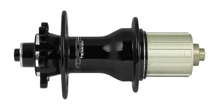 Butuc fata Force Basic 15mm, montura disc 6 suruburi, negru, 32H [1]