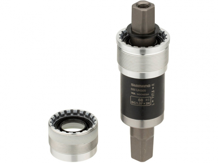 Butuc pedalier Shimano BB-UN300, BSA, ax Patrat, fara suruburi, 68-110mm [3]