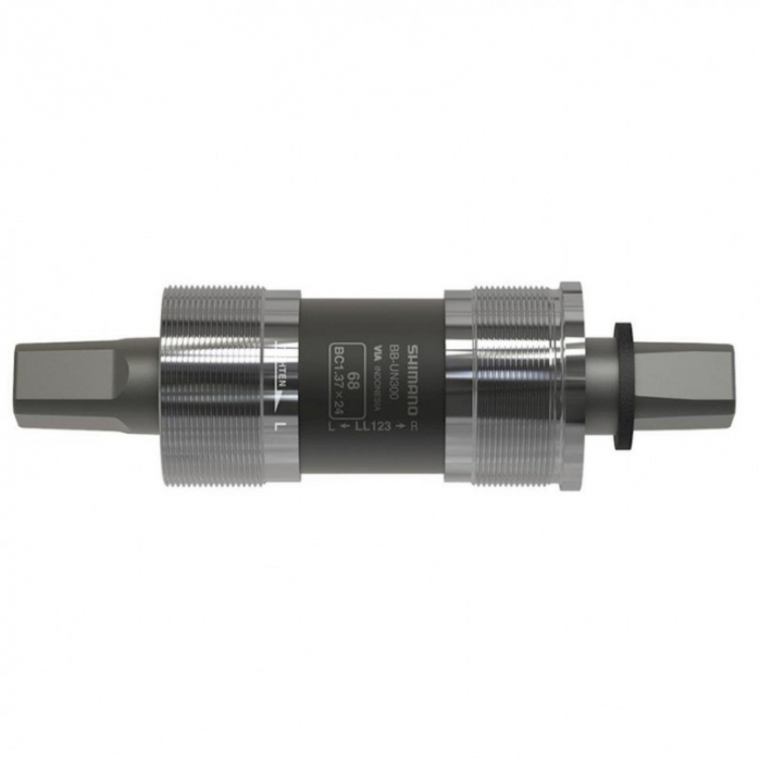 Butuc pedalier Shimano BB-UN300-E, BSA, ax Patrat, fara suruburi, E-Type, 68-122.5mm [1]