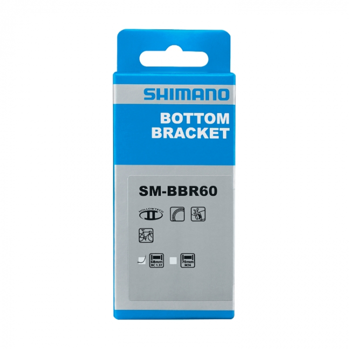 Butuc pedalier Shimano SM-BBR60, BSA, fara TL-FC25, 68mm [2]