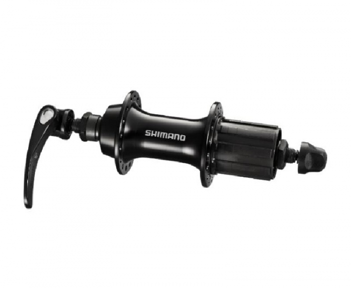 Butuc Spate Shimano Sora FH-RS300, 36H, 8/9/10 vit, OLD 130mm, ax 141mm, QR 163mm, Negru [2]