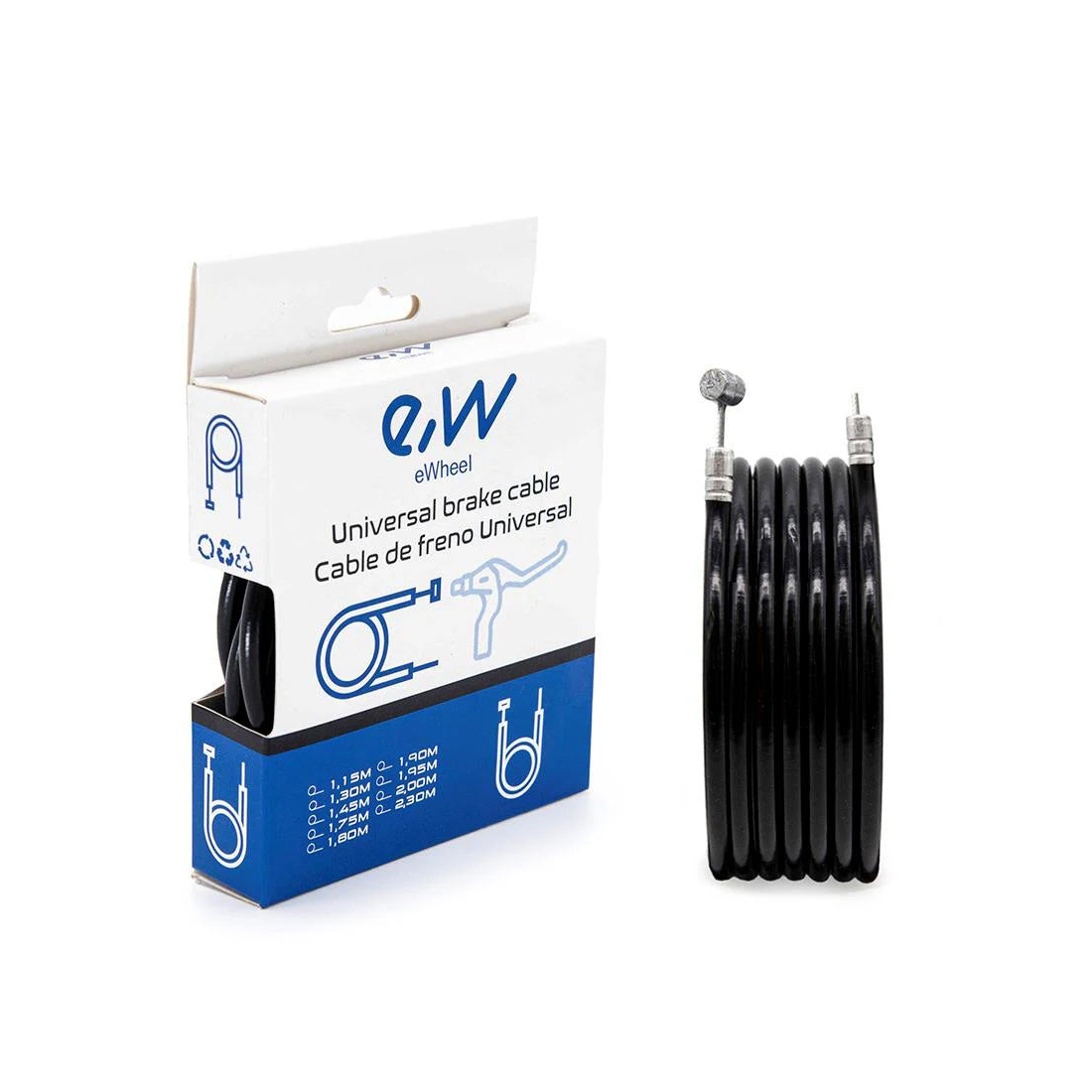 Cablu + camasa frana 180cm neagra [3]