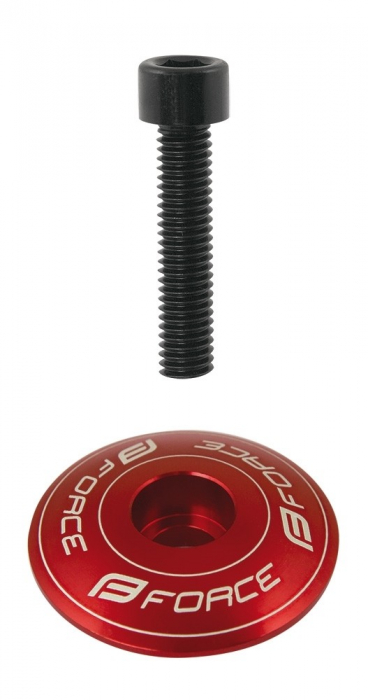 Capac Headset Force 1 1/8" AHEAD Al Red [1]