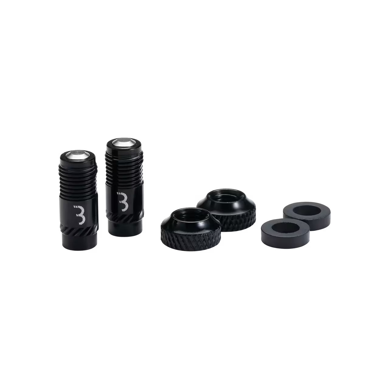 Capace valva BBB CoreCap set 2 bucati negre [2]