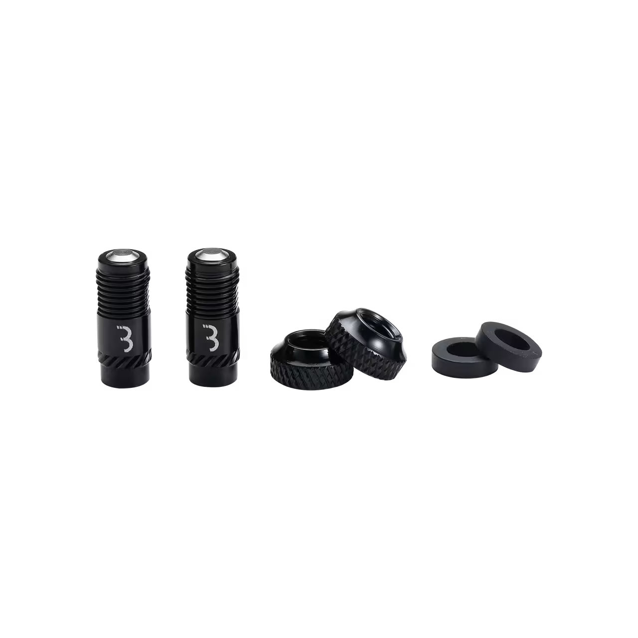 Capace valva BBB CoreCap set 2 bucati negre [3]